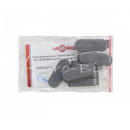 20 vnt - Prizminis raktas 12x8x32 DIN 6885 plienas C45 MORGA - 12x8x32M