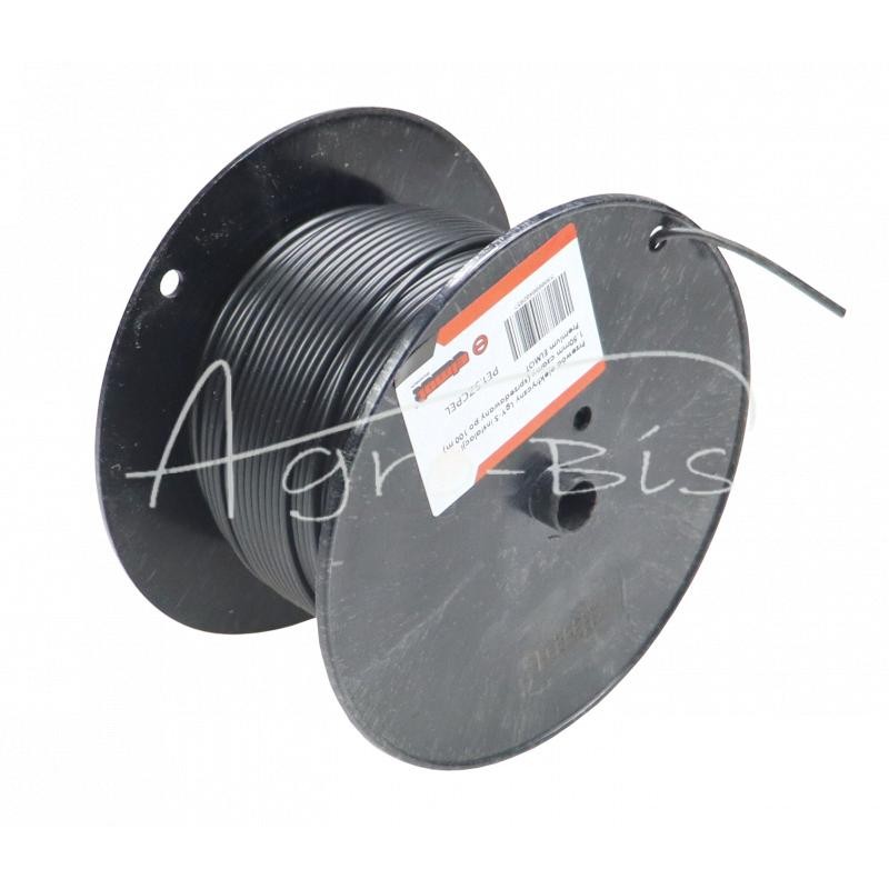 20 vnt - Elektros kabelis LgY-S instaliacijos kabelis 1,50 mm juodas Premium ELMOT - PE1.5ZCPEL