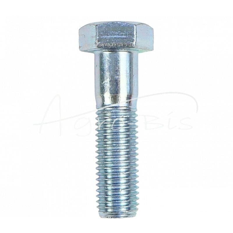 20 vnt - Šešiakampė galvutė, dalinis sriegis M16x60, 8.8 klasė, DIN931, baltai cinkuotas - M16x60