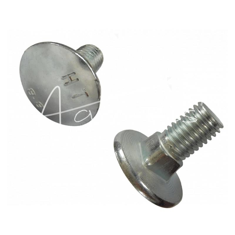 20 vnt - Rotacinės žoliapjovės disko varžtas kvadratinei pavarai, poliruotas - 82406