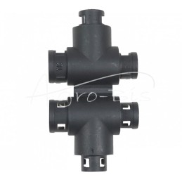 20 vnt - ELMOT T formos jungtis gofruotiems vamzdžiams 10x7,5x7,5 , - TK10-7.5EL