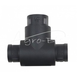 20 vnt - T formos jungtis gofruotiems vamzdžiams 7,5x10x7,5 ELMOTKaitma už 1 vnt. - TK7.5-10EL