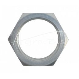 20 vnt - Žema šešiakampė veržlė M22x1.5 DIN439B, baltai cinkuota - oro alkūnės 50027450 - 5423152/2