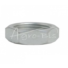 20 vnt - Žema šešiakampė veržlė M22x1.5 DIN439B, baltai cinkuota - oro alkūnės 50027450 - 5423152/2