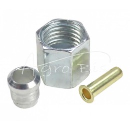 20 vnt - Pilnai sukomplektuota „tekalan“ jungtis 6 mm kabeliui, M12x1,5 veržlė - PZS6