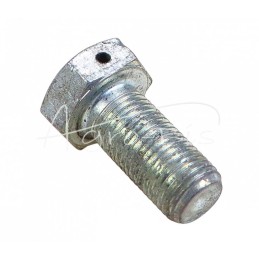 20 vnt - Šešiakampė galvutė, pilnas sriegis, M12x1,25x25, 8.8 klasė, DIN961, baltai cinkuotas - M12*1,25*25