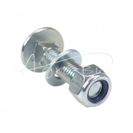 20 vnt - „Orkan“ žalias pašarų pjovimo peilio varžtas M12x50, pilnas komplektas varžtas + poveržlė + veržlė 530202009/1, supaku