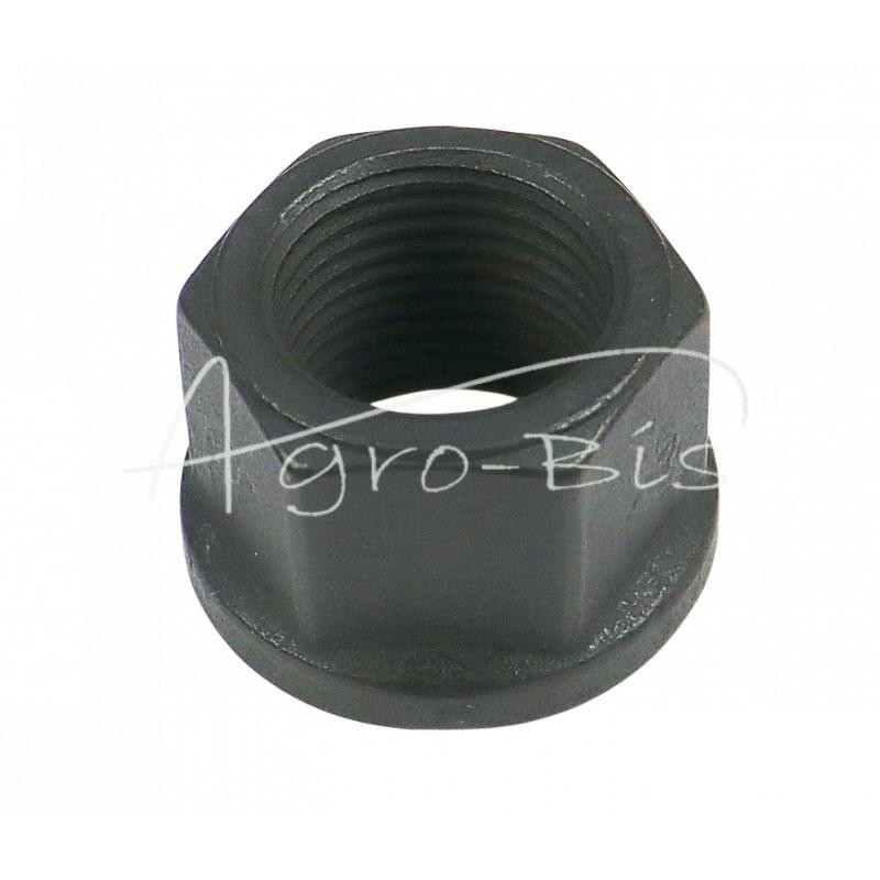 20 vnt - Šešiakampė veržlė M18x1.5, labai smulkaus žingsnio, 10.9 klasės, juoda, su apykakle 50736360 - 5423031/2K