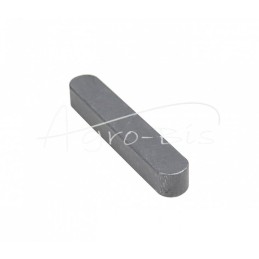 20 vnt - Prizminis raktas 10x8x56 DIN 6885 plienas C45 MORGA - 10x8x56M