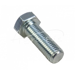 20 vnt - Šešiakampė galvutė, pilnas sriegis, M16x45, 8.8 klasė, DIN933, baltai cinkuotas - HAN01006