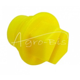 20 vnt - Plastikinis dangtelis su išoriniu sriegiu M12x1 geltonas - KOR-12GZ-N