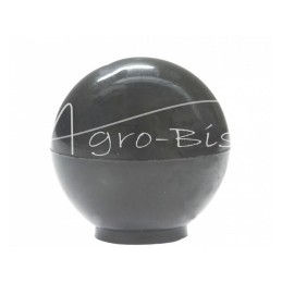 20 vnt - Apvali rankenėlė FI32 M8 juoda B32 maža - A0069/1