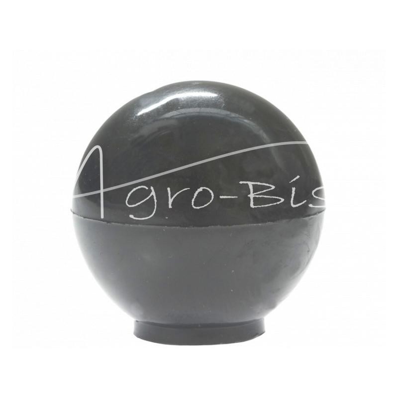 20 vnt - Apvali rankenėlė FI32 M8 juoda B32 maža - A0069/1