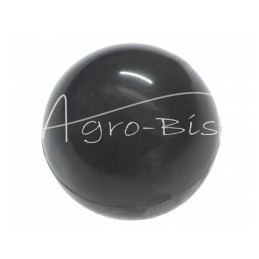 20 vnt - Apvali rankenėlė FI32 M8 juoda B32 maža - A0069/1