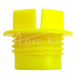 20 vnt - Plastikinis dangtelis su išoriniu sriegiu M16x1,5 geltonas , - KOR-16GZ-N