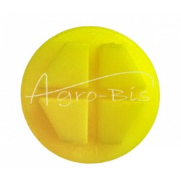20 vnt - Plastikinis dangtelis su išoriniu sriegiu M16x1,5 geltonas , - KOR-16GZ-N