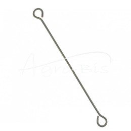 20 vnt - Trumpas 42,5 cm juostinio grėblio jungtis, vienguba, lenkiška - 523404008/K