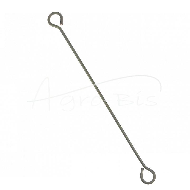 20 vnt - Trumpas 42,5 cm juostinio grėblio jungtis, vienguba, lenkiška - 523404008/K