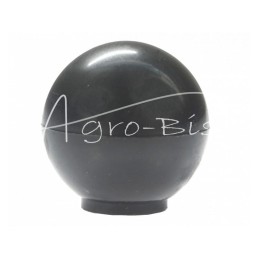 20 vnt - Apvali rankenėlė FI32 M10 juoda B32 maža - A0071