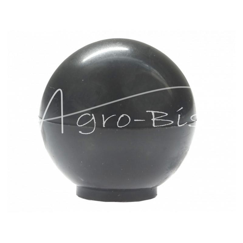 20 vnt - Apvali rankenėlė FI32 M10 juoda B32 maža - A0071