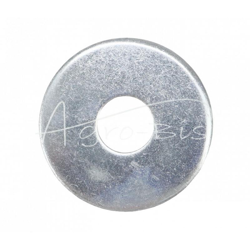 20 vnt - Apvali poveržlė medinėms konstrukcijoms 20x72x6 DIN440 baltai cinkuota - 20x72x6