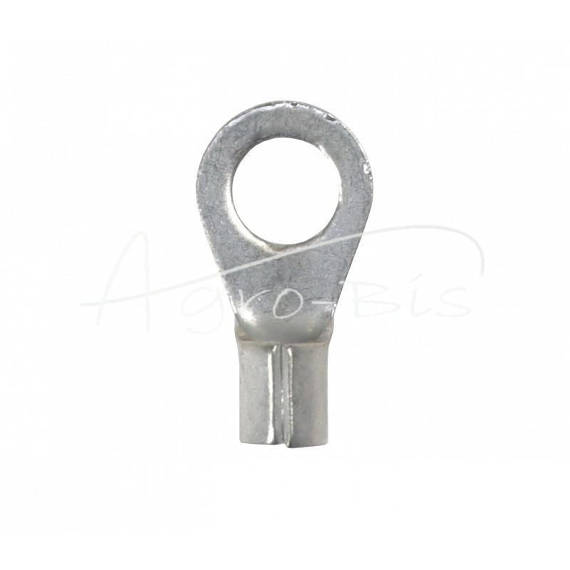 20 vnt - Varinis žiedinis antgalis, FI-8 mm, maks. 10 CuZn laidų, alavuotas Premium ELMOT - KO108PEL