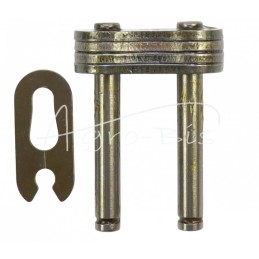 20 vnt - Sustiprinta grandinės spyna Z10A-2 ANSI A 50 MORGA - Z10A2M