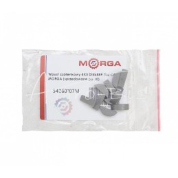 20 vnt - Medinis raktas 4x5 DIN6888, plienas C45 MORGA , - 54260107M