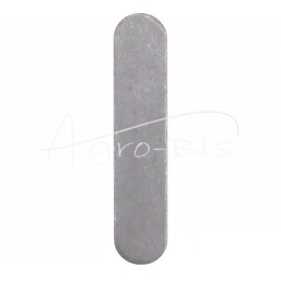 20 vnt - Prizminis raktas 12x8x56 DIN 6885 plienas C45 MORGA - 12x8x56M