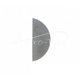 20 vnt - Medinis raktas 4x6,5 DIN 6888, plienas C45, MORGA , - 4x6,5M