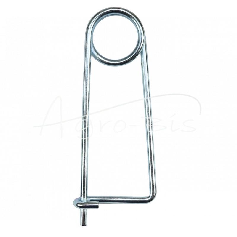 20 vnt - Kamštis, vielokaištis, dvigubas spyruoklinis kaištis su apsauginiu fiksatoriumi 5 mm 5002042 cinkuotas MORGA . - 500208