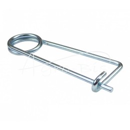 20 vnt - Kamštis, vielokaištis, dvigubas spyruoklinis kaištis su apsauginiu fiksatoriumi 5 mm 5002042 cinkuotas MORGA . - 500208