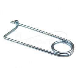 20 vnt - Kamštis, vielokaištis, dvigubas spyruoklinis kaištis su apsauginiu fiksatoriumi 5 mm 5002042 cinkuotas MORGA . - 500208