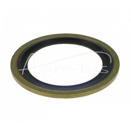 20 vnt - Metalinė-guminė poveržlė su kreipikliu, metrinė 36,7x42,0x2,0 M36 - PMG-36