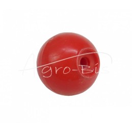 20 vnt - Apvali rankenėlė FI32 M6 raudona - FI32 M6 CZERW