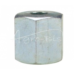 20 vnt - Termoplastinės žarnos veržlė M14x1.5 kabinos žarnos Volvo sunkvežimiams ir kitiems PZL-Hydral - PPK-V-01-02