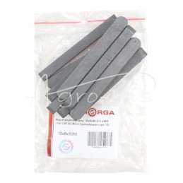 20 vnt - Prizminis raktas 10x8x80 DIN 6885 plienas C45 MORGA - 10x8x80M