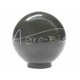 20 vnt - Apvali rankenėlė FI40 M8 juoda B40 didelė - A0069