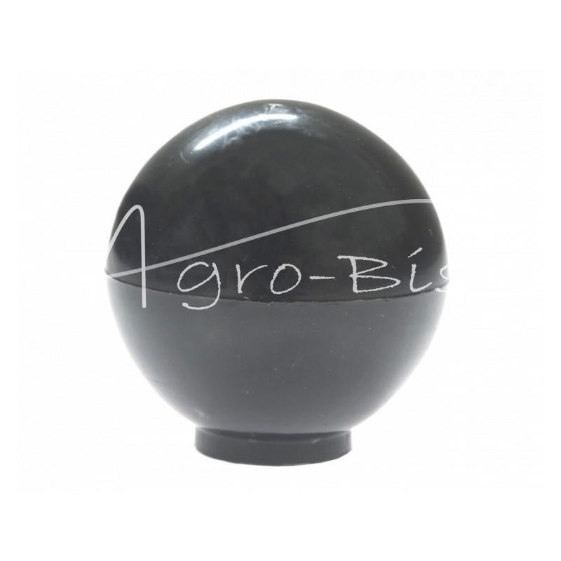 20 vnt - Apvali rankenėlė FI40 M12 juoda B40 975308 - A0072