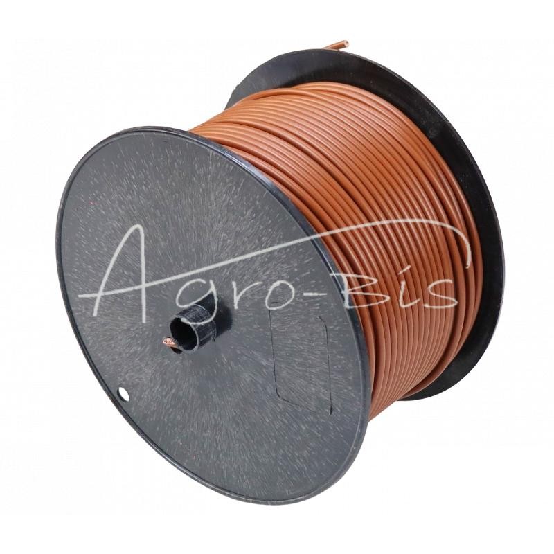 20 vnt - Elektros kabelis LgY-S instaliacijos kabelis 2,50 mm rudas Premium ELMOT - PE2.5ZBPEL