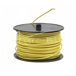 20 vnt - Elektros kabelis LgY-S instaliacijos kabelis 2,50 mm geltonas Premium ELMOT - PE2.5ZZPEL