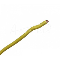 20 vnt - Elektros kabelis LgY-S instaliacijos kabelis 2,50 mm geltonas Premium ELMOT - PE2.5ZZPEL