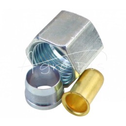 20 vnt - Gnybtų rinkinys, „Tekalan“ jungtis 10 mm kabeliui, M16x1,5 veržlė - PZS10