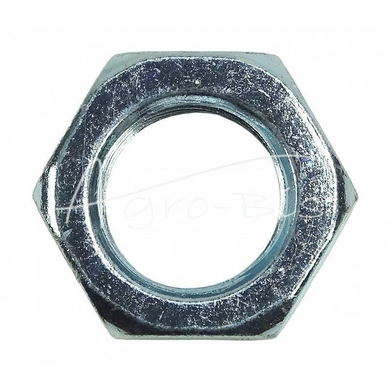 20 vnt - Šešiakampė veržlė, žema, M24x2, DIN439, fiksavimo jungtis 5423152/7 - 505702026/0