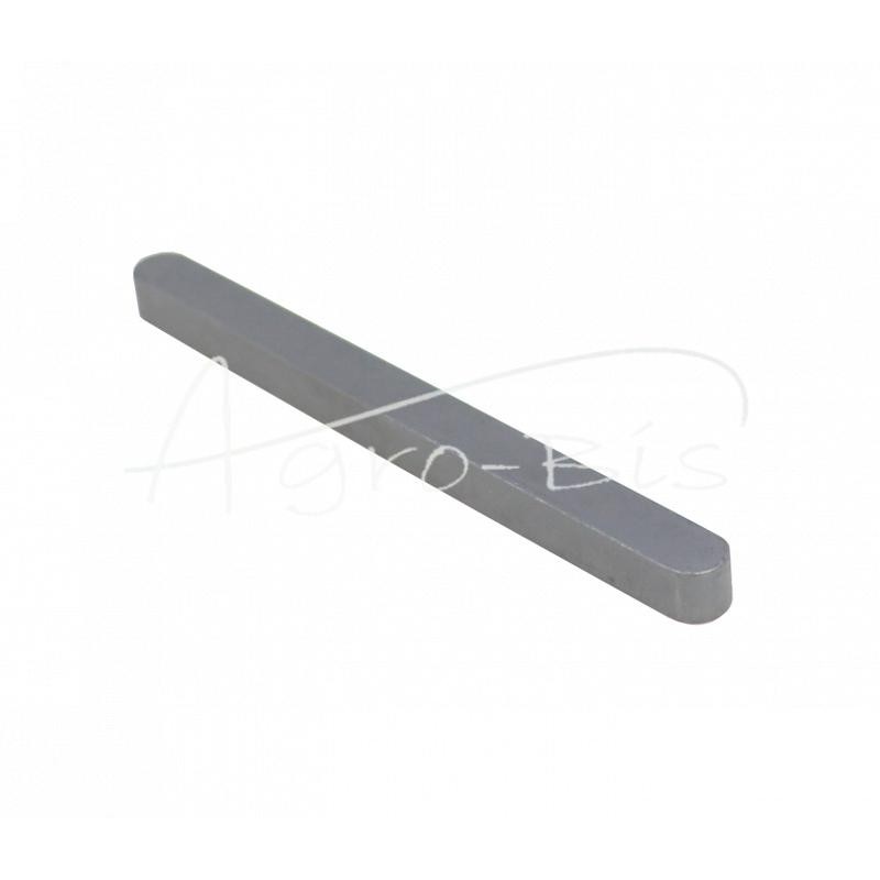 20 vnt - Prizminis raktas 8x7x100 DIN 6885 plienas C45 MORGA - 8x7x100M