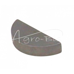 20 vnt - Medinis raktas 3x6,5 DIN 6888, plienas C45, MORGA - 3x6,5M