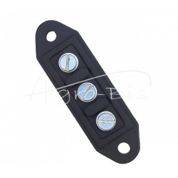 20 vnt - 3 kontaktų plastikinė elektros jungtis - 50024450