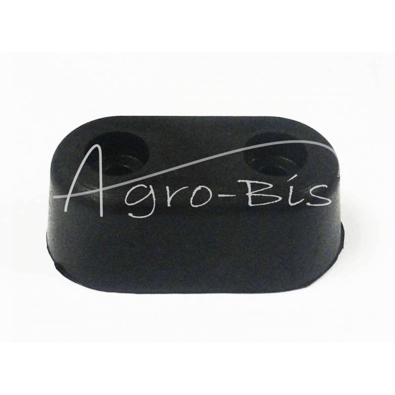 20 vnt - Ovalus priekabos šoninis guminis bamperis 30x60x22 - 30*60*22