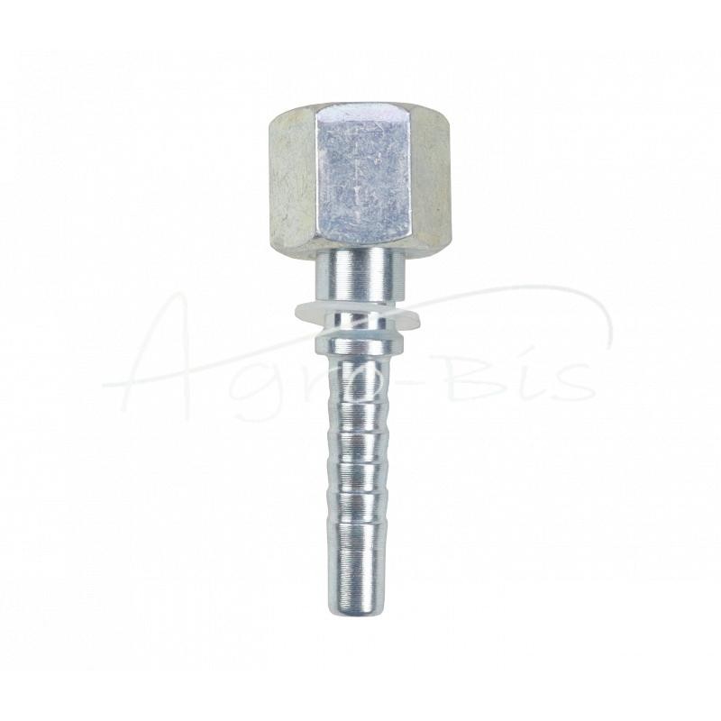 20 vnt - Užlenktas metrinis tiesus vidinis sriegis DKOL DN06 8L M14x1.5 Premium HYDRAL - DKOLDN06M14x1,5H