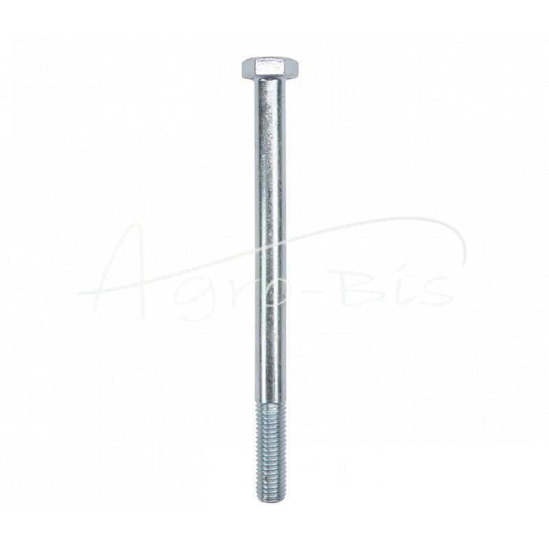 20 vnt - Šešiakampė galvutė, dalinis sriegis M12x160, 8.8 klasė, DIN931, baltai cinkuotas - M12x160 DIN931